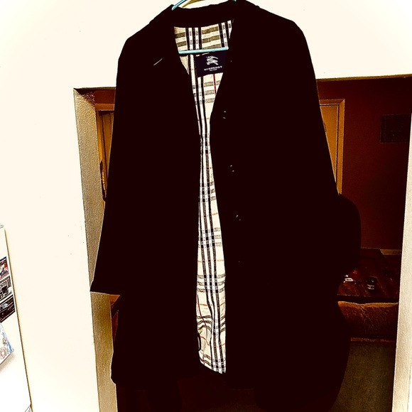 Burberry black designer jacket - size 10 - GC.572 - Picture 1 of 4